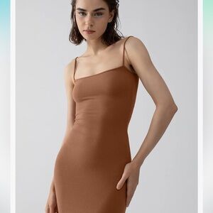 Soft Lounge Brown Maxi Dress